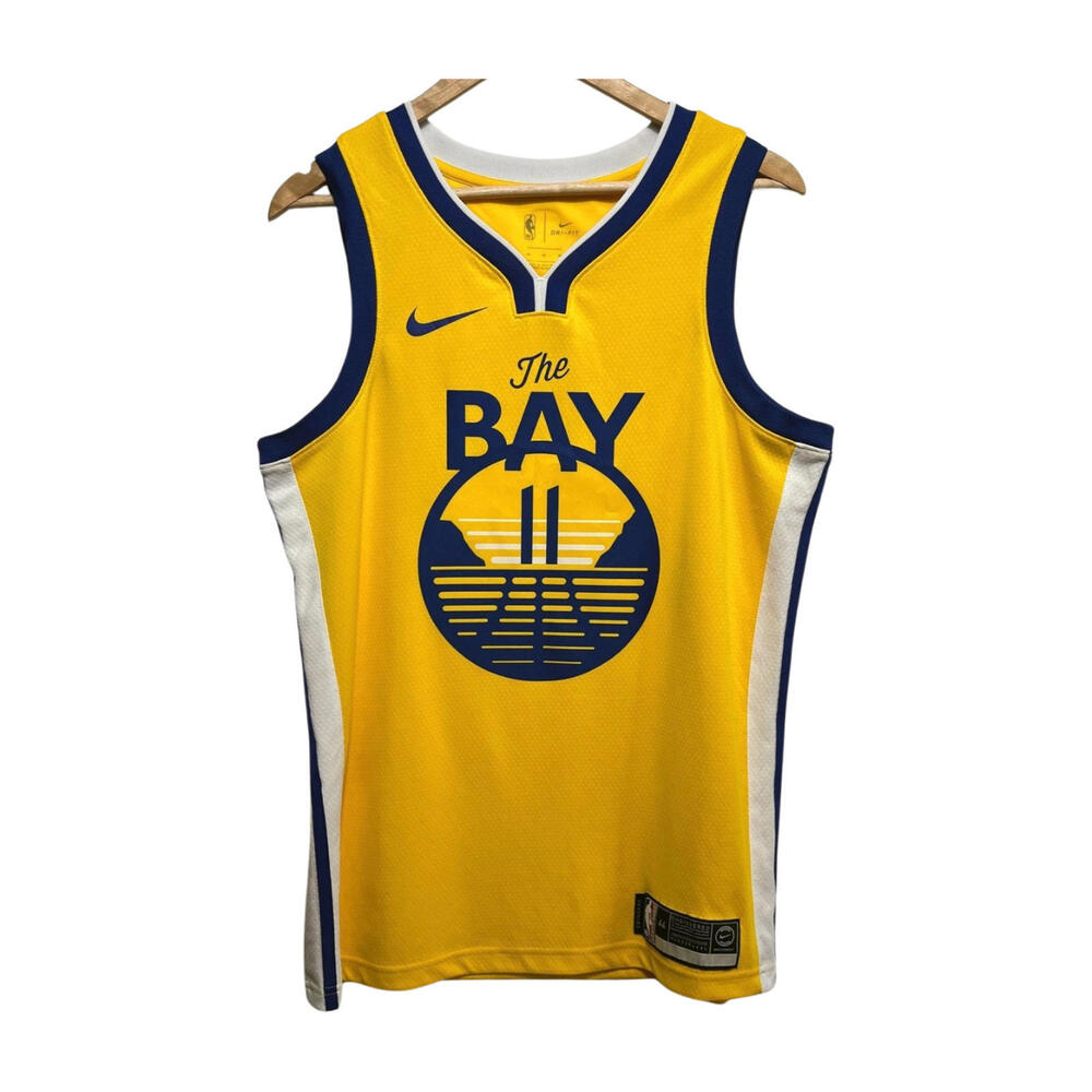 NBA Golden State Nike Yellow Jersey Size 44/L #11 Klay Thompson